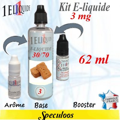E-liquide-Speculoos-3mg 30/70