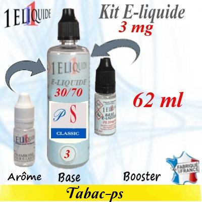 E-liquide-Tabac-ps-3mg 30/70