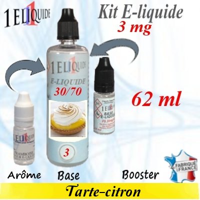 E-liquide-Tarte-citron-3mg 30/70
