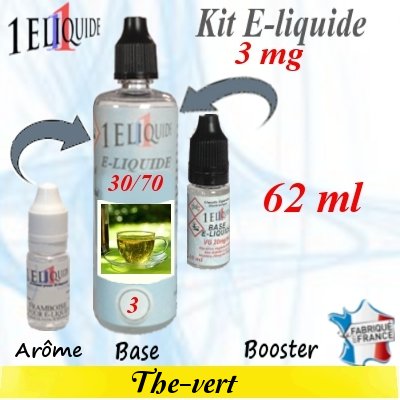 E-liquide-Th� Vert-3mg 30/70