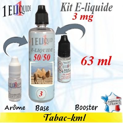E-liquide-Tabac KML-3mg 50/50