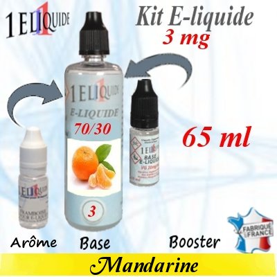 E-liquide-Mandarine-3mg 70/30