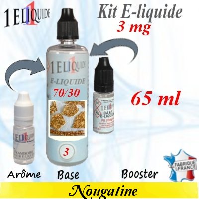 E-liquide-Nougatine-3mg 70/30