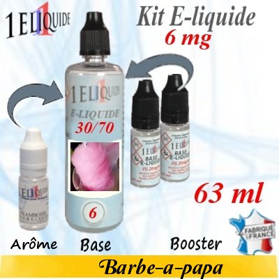 E-liquide-Barbe-a-papa-6mg 30/70