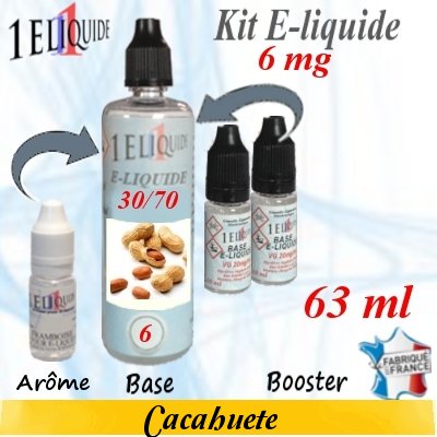 E-liquide-Cacahuete-6mg 30/70