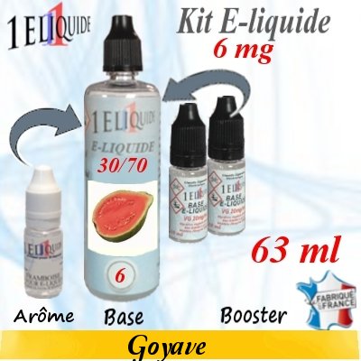 E-liquide-Goyave-6mg 30/70