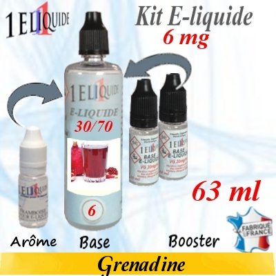 E-liquide-Grenadine-6mg 30/70