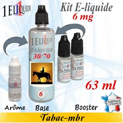 E-liquide-Tabac MBR-6mg 30/70