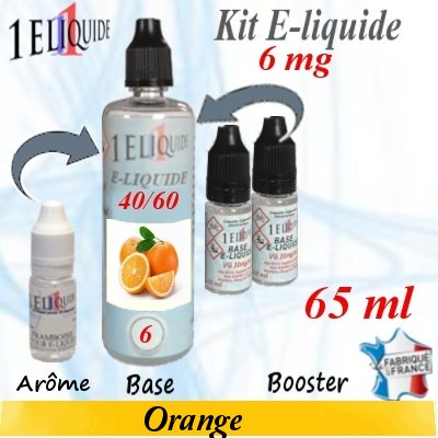 E-liquide-Orange-6mg 40/60