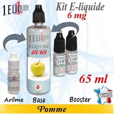 E-liquide-Pomme-6mg 40/60