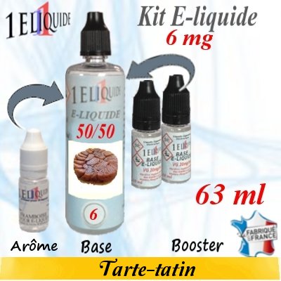 E-liquide-Tarte-tatin-6mg 50/50