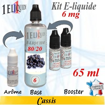 E-liquide-Cassis-6mg 80/20