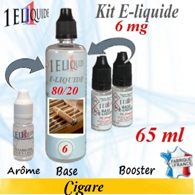 E-liquide-Cigare-6mg 80/20