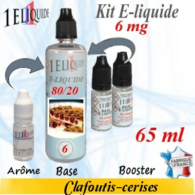 E-liquide-Clafoutis-cerises-6mg 80/20