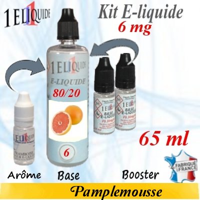 E-liquide-Pamplemousse-6mg 80/20