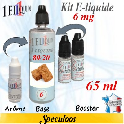 E-liquide-Speculoos-6mg 80/20