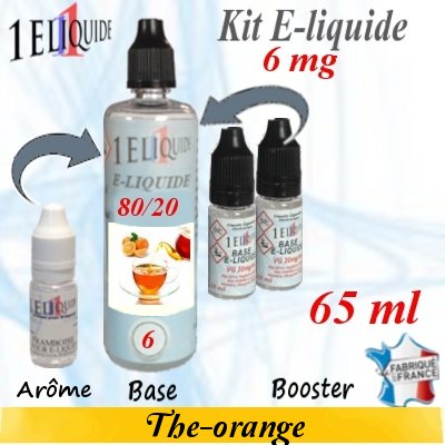 E-liquide-Th� Orange-6mg 80/20