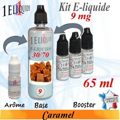 E-liquide-Caramel-9mg 30/70