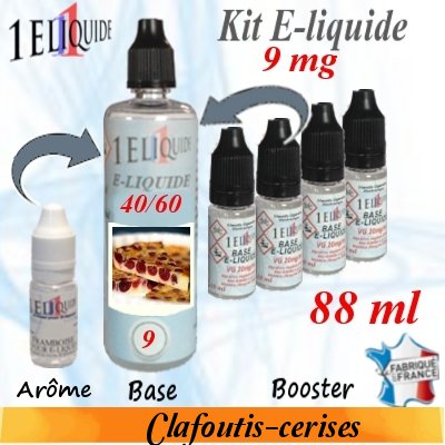 E-liquide-Clafoutis-cerises-9mg 40/60