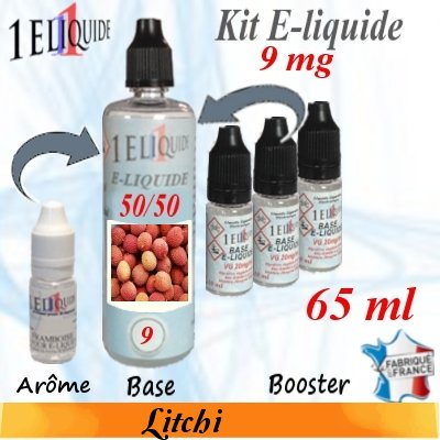 E-liquide-Litchi-9mg 50/50