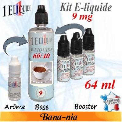 E-liquide-Bana-nia-9mg 60/40