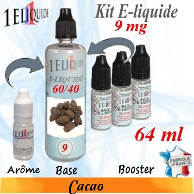 E-liquide-Cacao-9mg 60/40