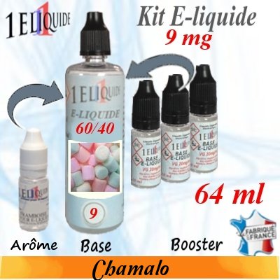 E-liquide-Chamalo-9mg 60/40