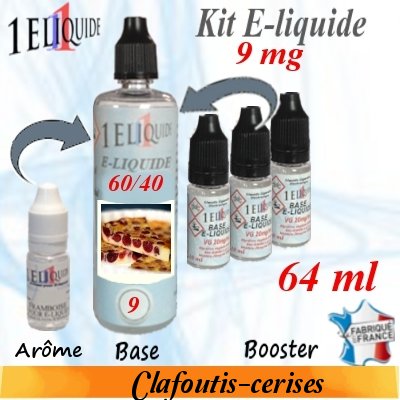 E-liquide-Clafoutis-cerises-9mg 60/40