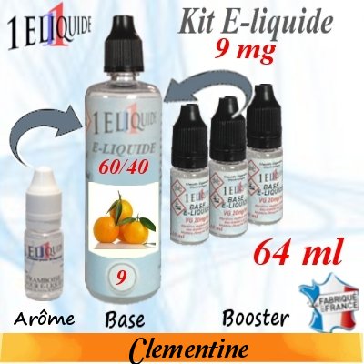 E-liquide-Clementine-9mg 60/40