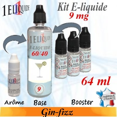 E-liquide-Gin-fizz-9mg 60/40