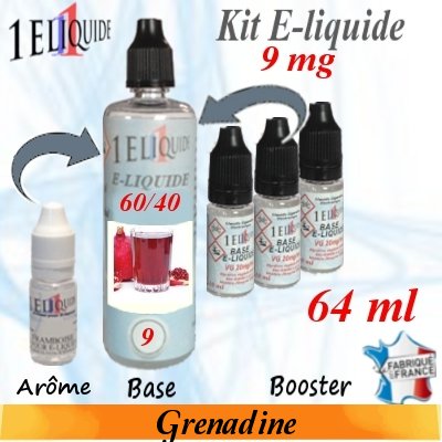 E-liquide-Grenadine-9mg 60/40