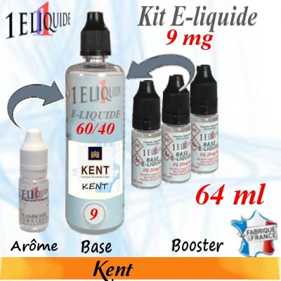 E-liquide-Kent-9mg 60/40