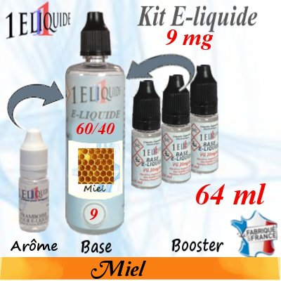 E-liquide-Miel-9mg 60/40