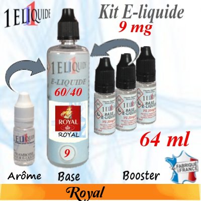 E-liquide-Royal-9mg 60/40