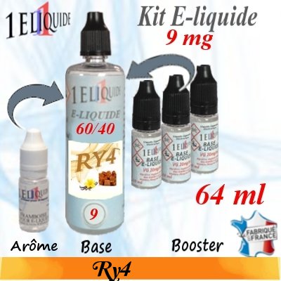E-liquide-Ry4-9mg 60/40