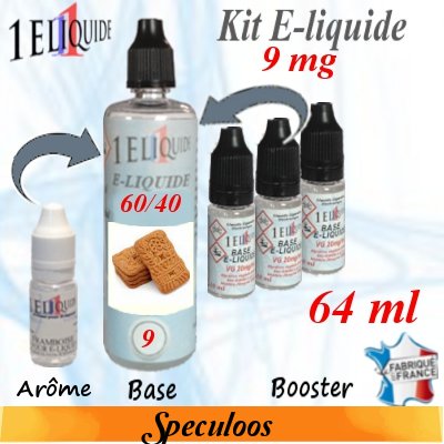 E-liquide-Speculoos-9mg 60/40