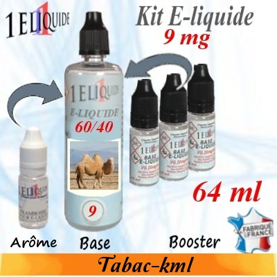 E-liquide-Tabac KML-9mg 60/40
