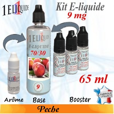 E-liquide-Pêche-9mg 70/30