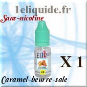 E-liquide-parfum Caramel-beurre-salesans nicotine10 Ml