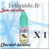E-liquide-parfum Chocolat-bananesans nicotine10 Ml