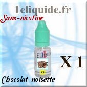 E-liquide-parfum Chocolat-noisettesans nicotine10 Ml