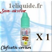 E-liquide-parfum Clafoutis-cerisessans nicotine10 Ml