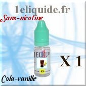 E-liquide-parfum Cola-vanillesans nicotine10 Ml