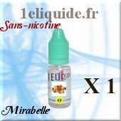 E-liquide-parfum Mirabellesans nicotine10 Ml