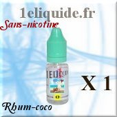 E-liquide-parfum Rhum-cocosans nicotine10 Ml