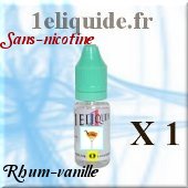 E-liquide-parfum Rhum-vanillesans nicotine10 Ml