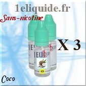 recharge E-liquide-Cocosans nicotine30 Ml