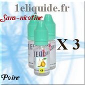 recharge E-liquide-Poiresans nicotine30 Ml
