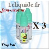 recharge E-liquide-Tropicalsans nicotine30 Ml